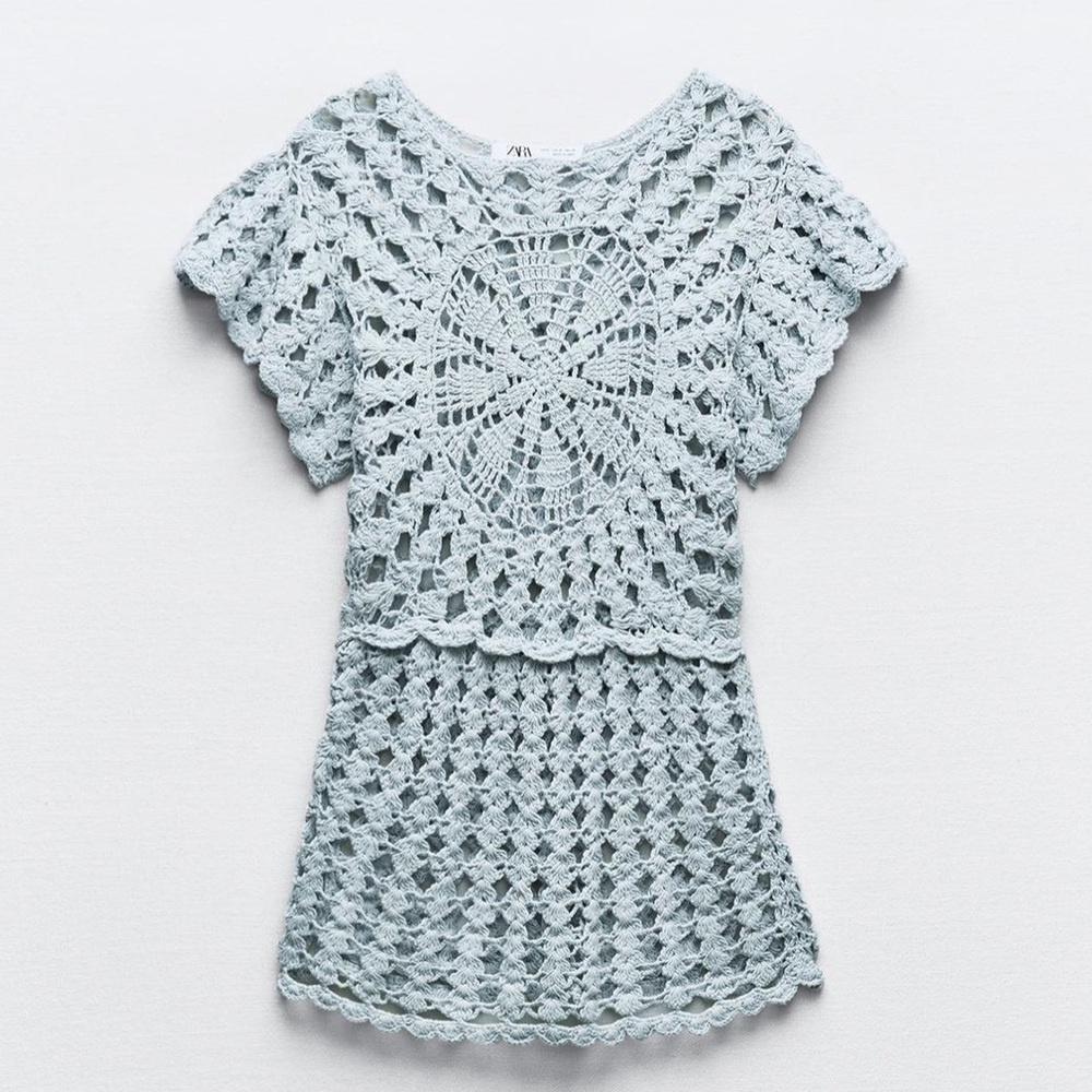 Zara crochet knit top - Picture 10 of 13